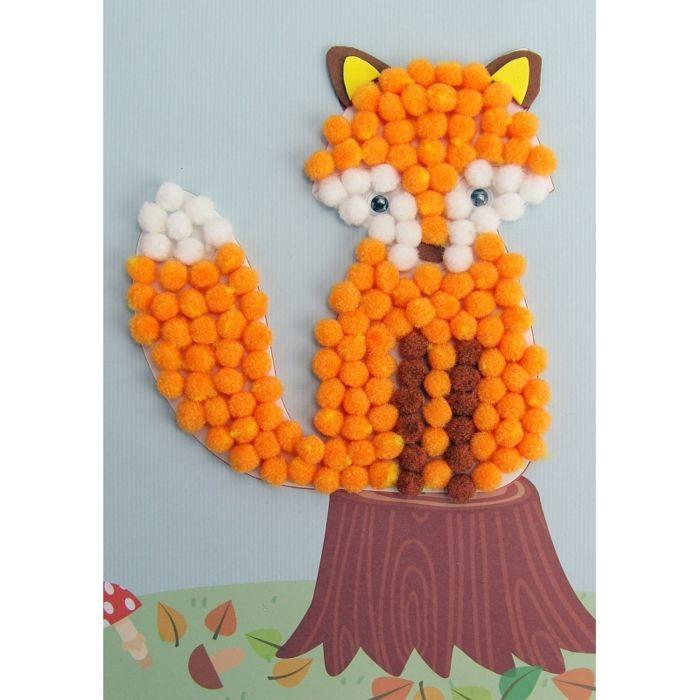 Kit creativ - CTOP - Vulpe - 15 x 21 cm - Multicolor - De la 6 ani