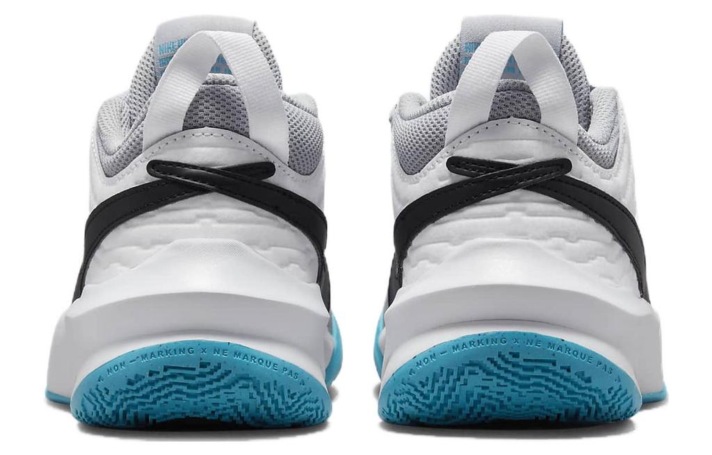 Nike Team Hustle D10 GS 'Grey Blue Lightning' CW6735-104