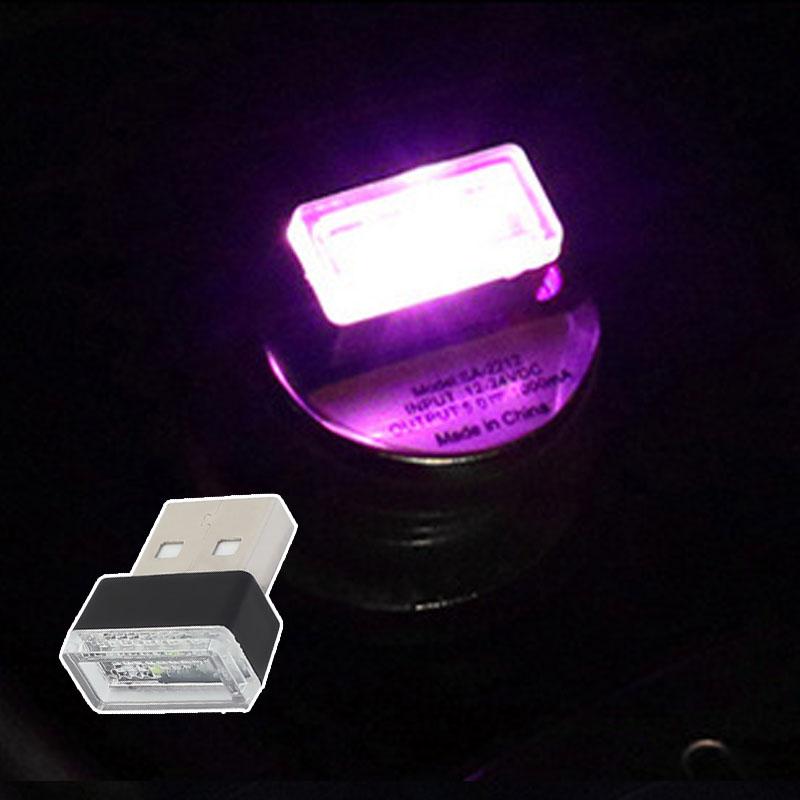 Mini LED Headlights Car Interior for Ford Focus Fusion Escort Kuga Ecosport Fiesta Falcon EDGE/Explorer/