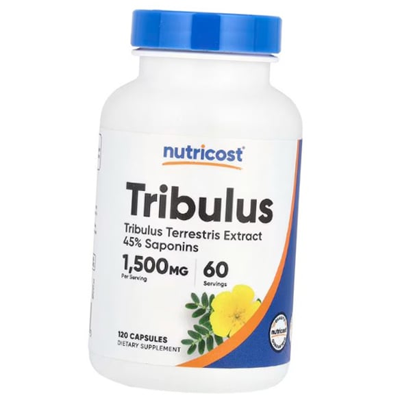 Экстракт Трибулус Террестрис, Tribulus Terrestris 1500, Nutricost (08647002)