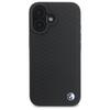 BMW Bmhmp16S23Rddk Iphone 16 6.1        Black Hardcase Sign Leather Diamond Metal Logo Magsafe