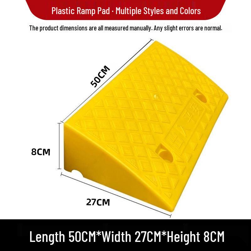Plastic Threshold Ramp & Speed Bump for Cars and Curb Climbing