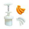 Easy To Use Mung Bean Cake Mold Banana Shape Hand Pressure Mooncake Mold Perfect for Beginners and Baking Enthusiasts