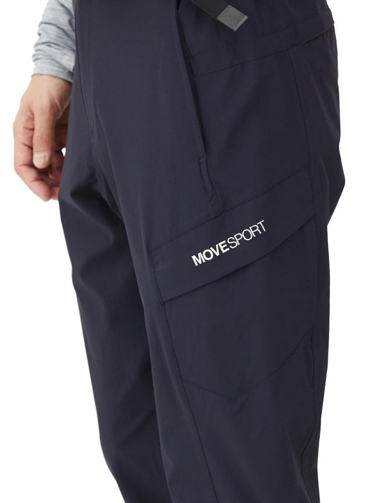 Long Pants Descente Stretch Nylon Cargo Jogger Pants Water Repellent UV Protection Cool Touch NV 3L [Move Sports] 4-way (UPF50+) Men's