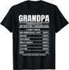 Fakty o Dziadku Zabawny Miłośnik Dziadka Graficzny T-shirt Prezent Unisex Koszulka