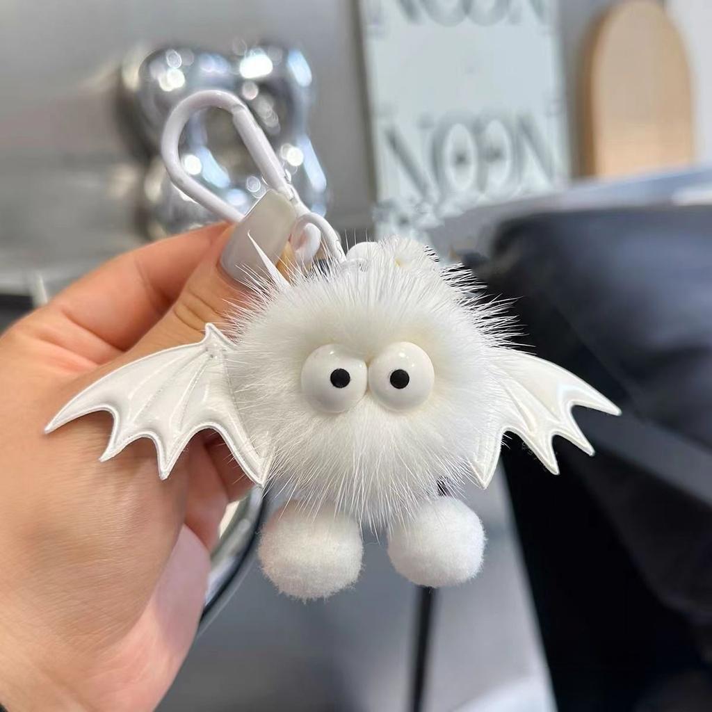 Imitation Mink Hair Little Bat Wind Little Bat Pendant Keychain Bag Pendant Creative Gift