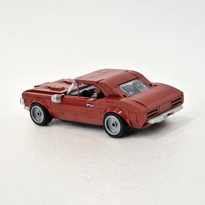 New MOC Building Block Car Model Speed Champion City Car DIY Creative Puzzle Children's Holiday Gift