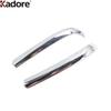 Rearview Mirror Cover Trim For Toyota Camry 70 2018-   2024 2025 Chrome Car Side Mirrors Molding Strip Accessories