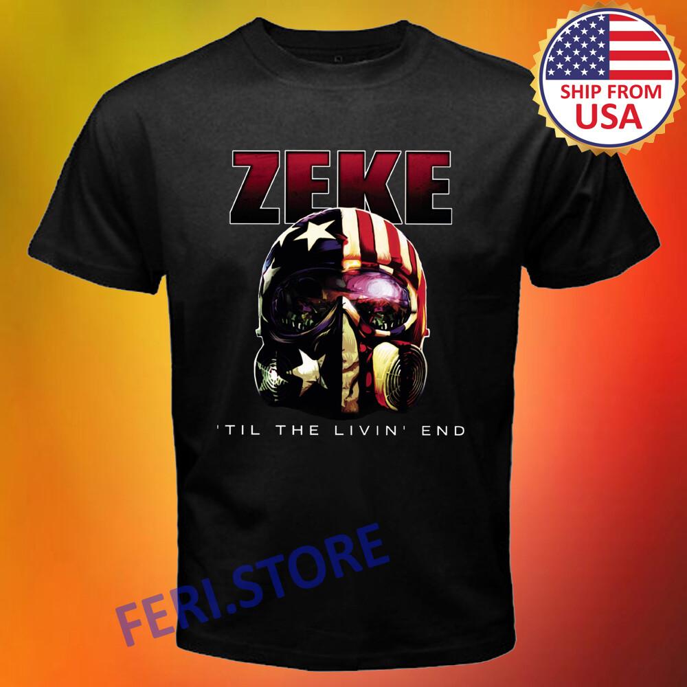 

ZEKE Til The Living End Men s Black Size S to 3XL S