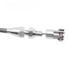 36 Inch Throttle Gas Cable Kit Stainless Steel Braided For 97-07 Chevrolet/Chevy LS1 Engine 4.8L 5.3L 5.7L 6.0L