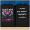 2025 New MALEVOLENT CREATION Printed Unisex Street Fashion Trend Short Sleeved Pure Cotton Round Neck