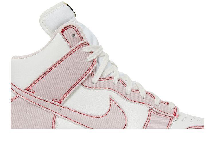 Men's Sneakers Nike Dunk High 1985 Barely Rose Denim Light Pink/White/Red