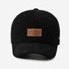 NORTHWOOD New Versatile Short Brim Baseball Cap for Men Women Retro Leather Label Peaked Cap All Seasons Casual Sun Visor Baseball Hat