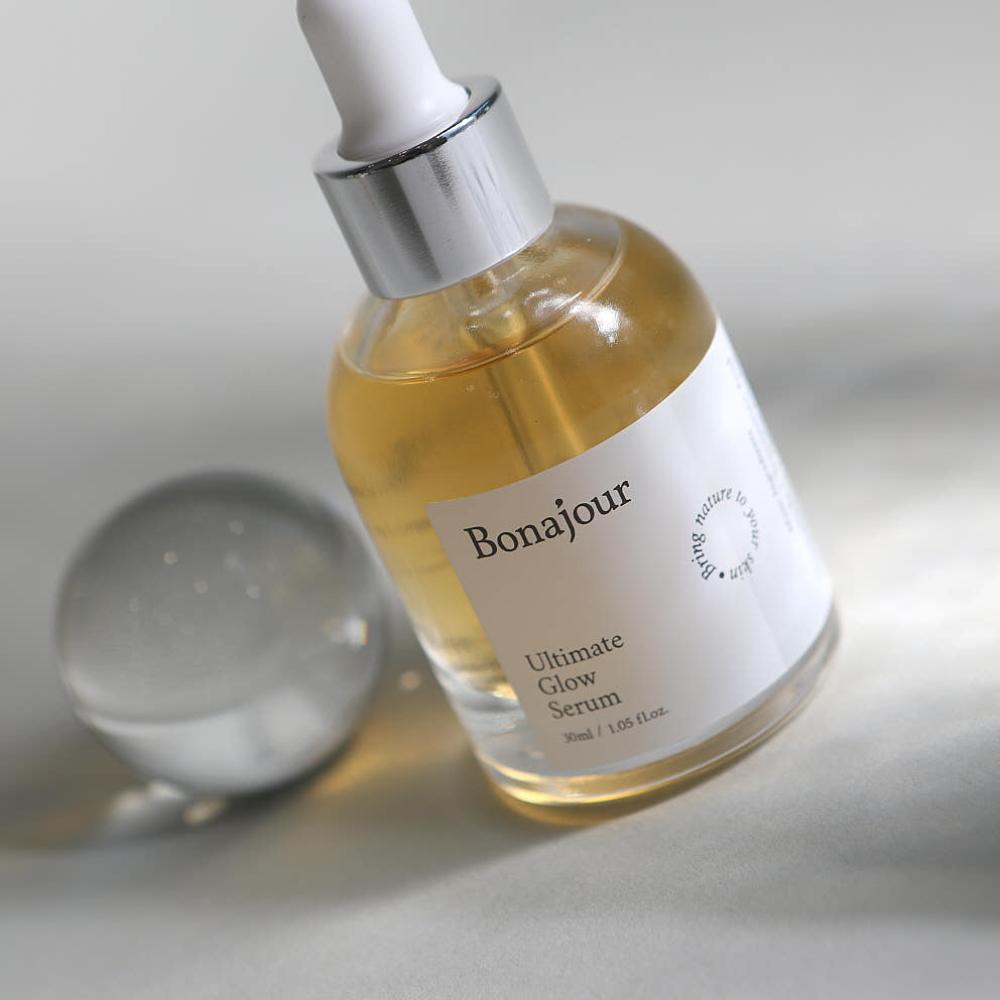 Bonajour Ultimate Glow Serum 30ml Radiant Complexion Hydrating Illuminating Face Booster K-Beauty
