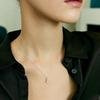 [Silver925][Moissanite] Moissanite pearl necklace
