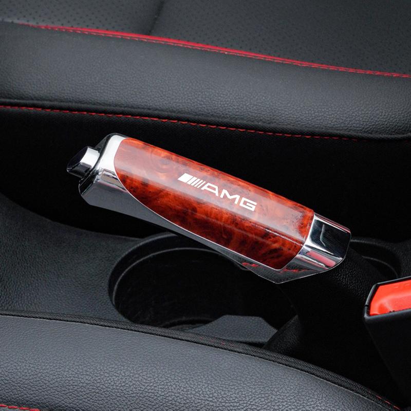 Car Hand Brake Cover Handbrake Grips Protection Cover Interior For Mercedes Benz AMG W177 W176 X166 X167 C257 C218 X253 C118 PF6
