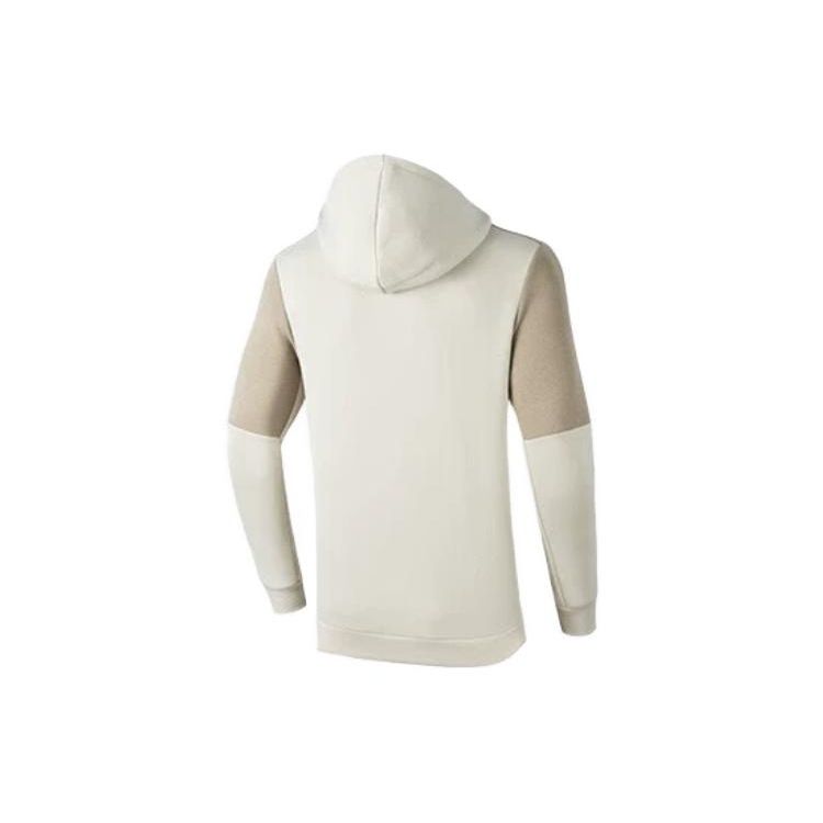 Anta Logo Pattern Hooded Zip Jacket Men Jackets White 152317733-2