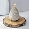 1 Stück Kiefernzapfen Silikon Kerzenform für DIY Aromakerzenherstellung Resin Seifenform Weihnachtsgeschenke Bastelbedarf Heimdeko