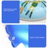 Folding Inflatable Snow Tube Sled with Handles Thicken PVC Snow Tubing Winter Snow Tube Winter Outdoor Sports Toys
