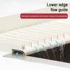 Silicone Sink Splash Guard Mat Slope Design Spliceable Kitchen Sink Holder Non-slip Quick Drain Drainage Drying Pad