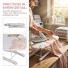 10.43 Inch Foldable Mini Ironing Board Portable Compact Sleeve Ironing Board Peony Design Space Saving Tabletop Ironing Board