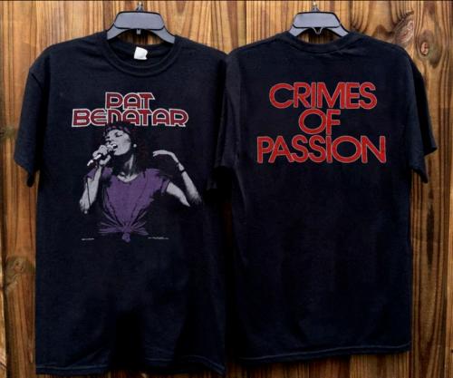 Pat Benatar Shirt Pat Benatar Black T-shirt Unisex S5XL KL3996 XXXXL