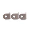 ABGR-60 Pcs Stainless Steel L Bracket Corner Brace Joint Right Angle Bracket Fastener L Shaped Corner Fastener Joints Bracket