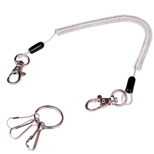 

Good-L Coil Key Chain 250 with Reinforced Wire [Slim Clear]
