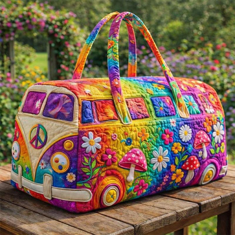 Printed Short-Distance Hand-Held Quilting Embroidery Travel Bag Multi-Functional Sports Fitness Bag