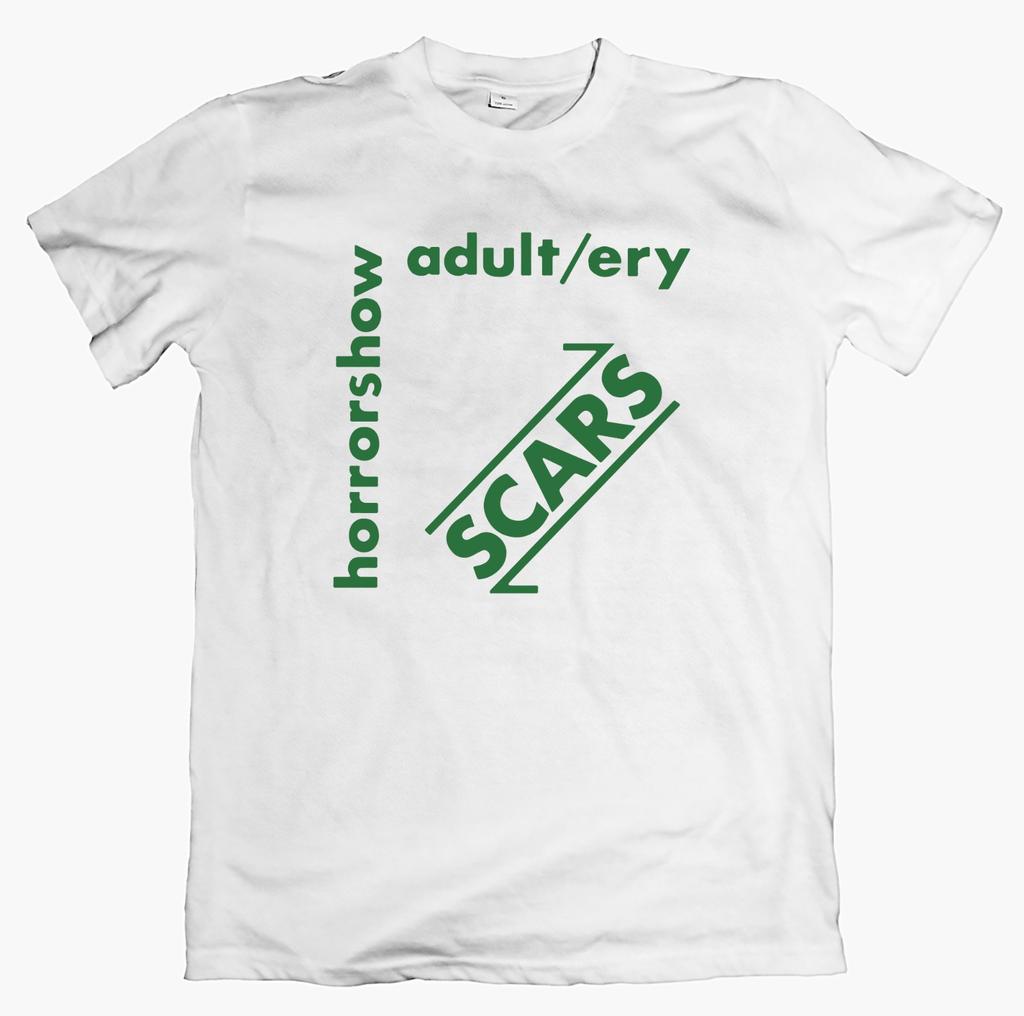 SCARS Adultery T-shirt 80s Post Punk Band Tee Scottish Indie Unisex Josef K