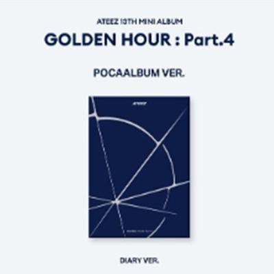 ATEEZ - 13TH MINI ALBUM - GOLDEN HOUR Part.4 (POCAALBUM VER.)(Diary Ver.) - Release  2026-02-06