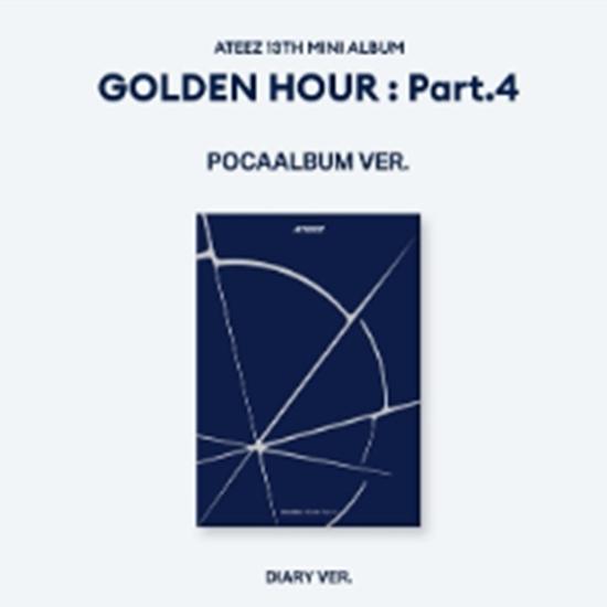 ATEEZ - 13. MINI-ALBUM - GOLDEN HOUR Teil 4 (POCAALBUM VER.)(Tagebuchversion) - Veröffentlichung 2026-02-06
