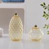 Creative Glass Christmas Tree Candle Holder Room Decoration Candle Holder Home Furnishing HomeDesktop Smoke Free Crispy Oil Lamp