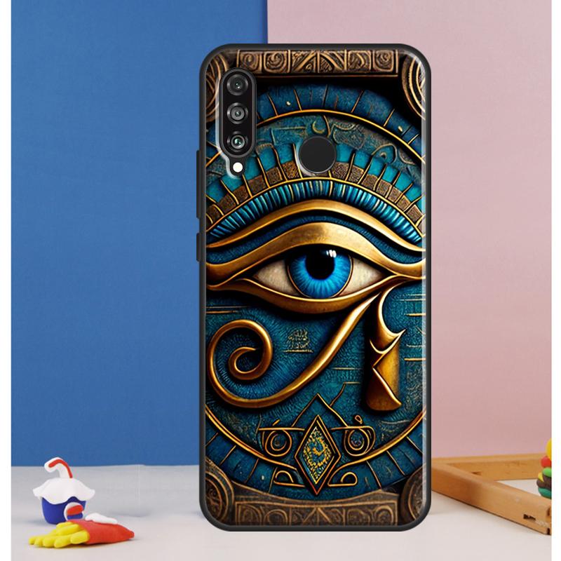Egyptian Eye of Horus Art Case For Huawei Nova Y73 Y72 Y70 Y90 Y60 Y61 Y91 12s 12i 11i 8i 9 10 SE P30 P40 Lite P60 Pro