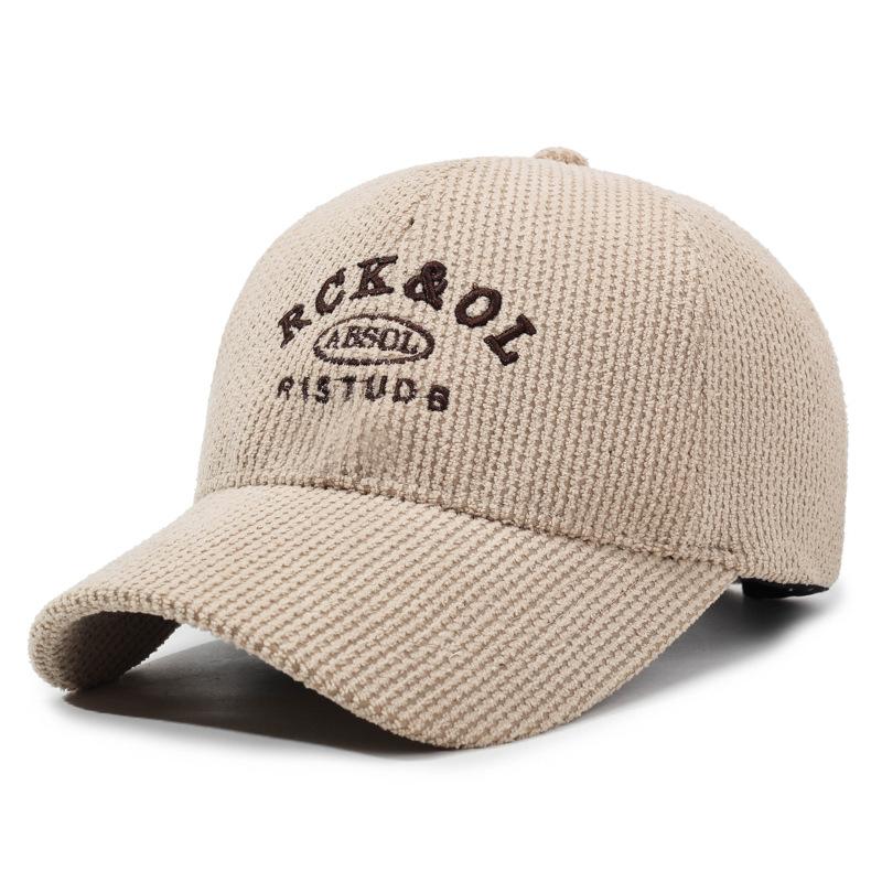 

Осень Зима Женская Вельветовая Однотонная Бейсболка Мужская Уличная С Буквами Утиный Язычок Холодная Теплая Шапка хаки