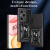 Hülle für Honor 400 Pro (Global) Hülle Schiebe-Kameraobjektiv Ringständer Halter Stoßfeste Handyhülle für Honor 400 Pro 5G Capa