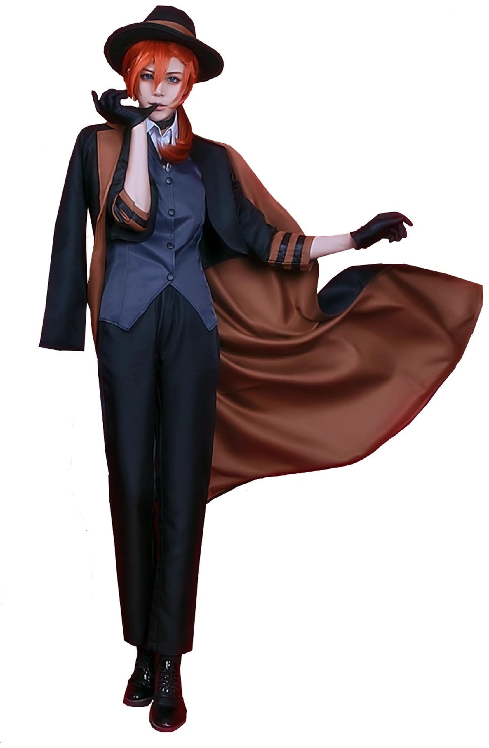 

Вооруженное Детективное Агентство Детектив Дазай Осаму Унисекс Косплей Повседневный Делюкс Набор [Hosaku Co., Ltd.] Писатель, Аниме, Манга, Агентство, Накахара, Костюм, Одежда,