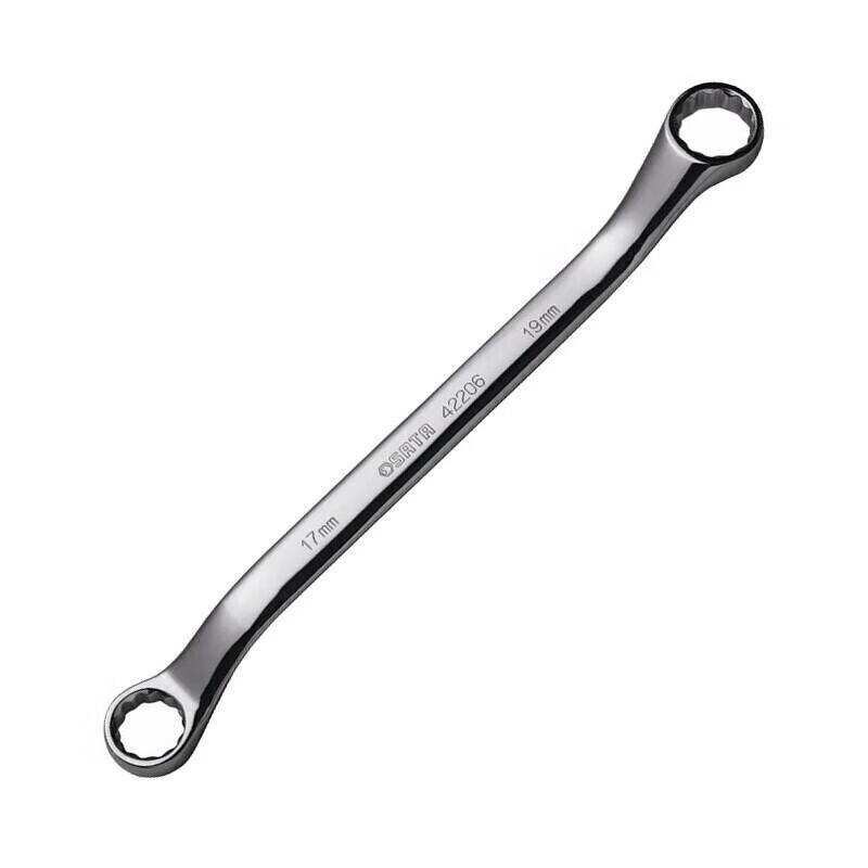 SATA Full Polished Double Ring Spanner