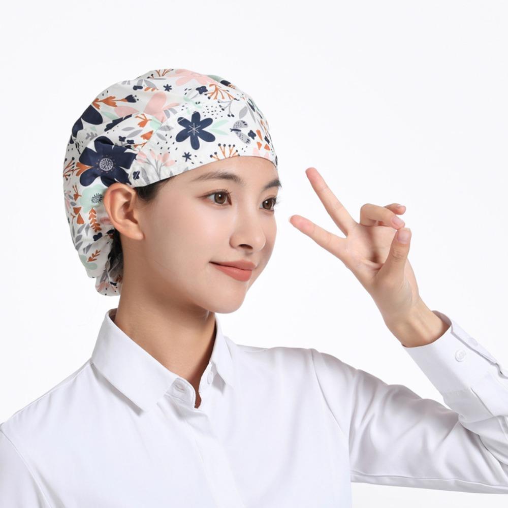Adjustable Catering Chef Hat Breathable Cafe Bar Baker Hat Waiter Work Caps  Kitchen Cooking Tool