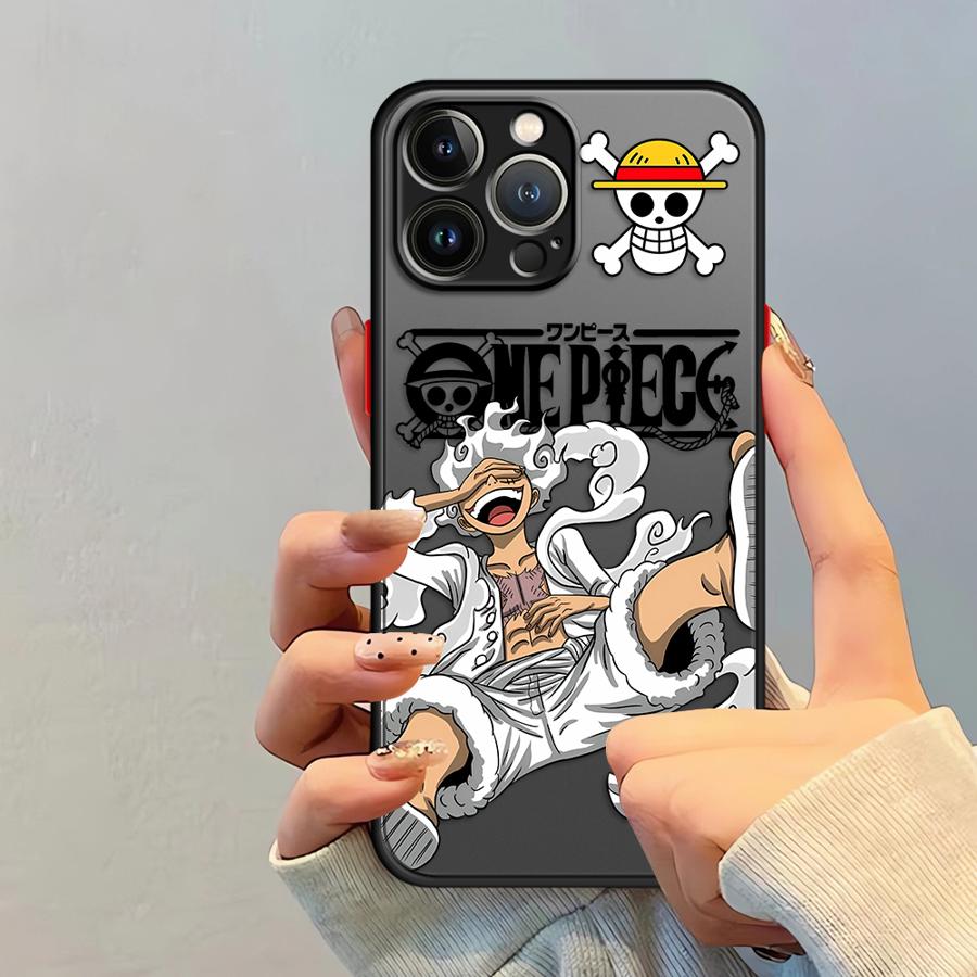 One Piece Luffy Cool Case for iPhone 17 Pro Max 16 Plus XS XR 14 12 15 Air 7 8 SE 11 13 Mini Funda Back Phone Cover