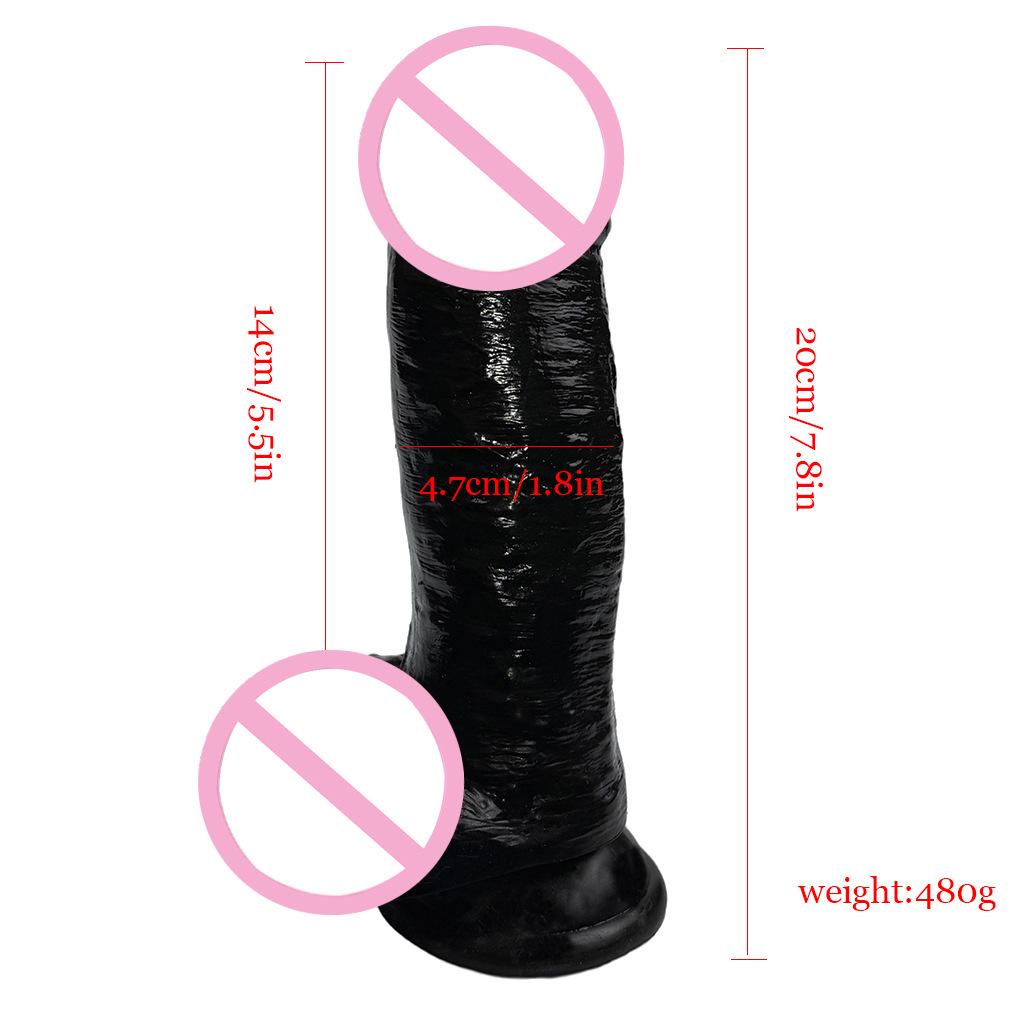 Realistic PVC Dildo with Suction Cup - Female Orgasm & Couples' Play Toy