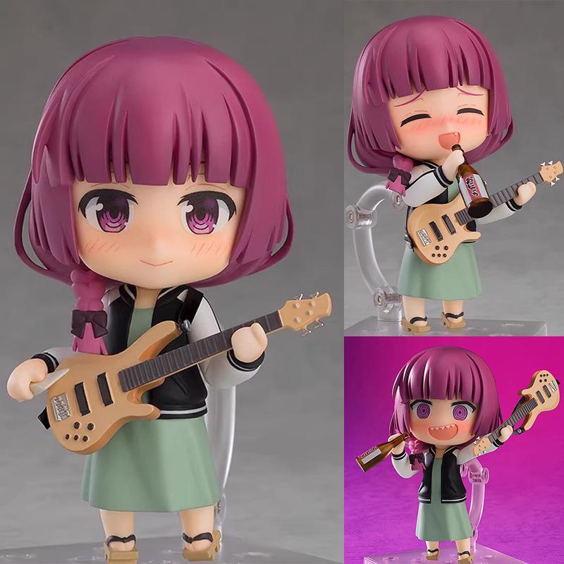Q Version Anime Girl Figure: Cute, Beautiful, Replaceable Face Toy Ornament - Ideal Birthday Gift