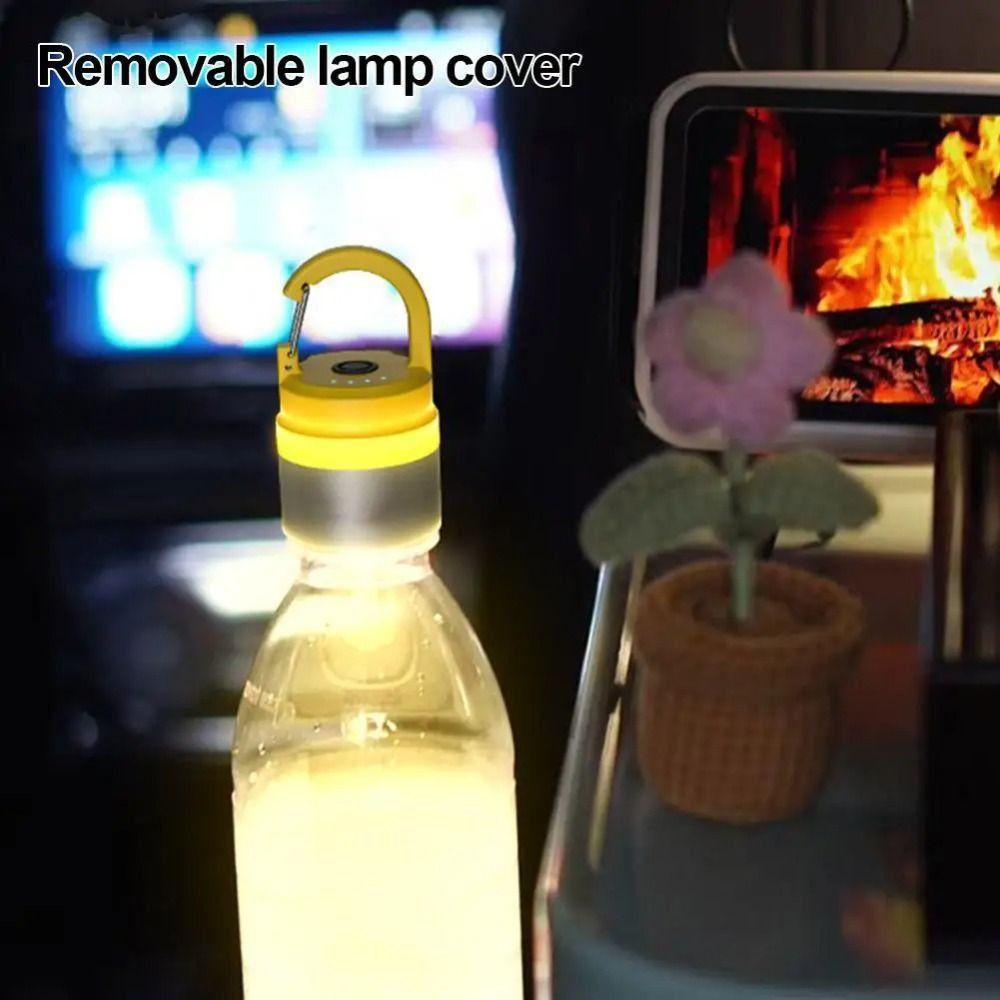 Flowing Light Outdoor Camping Light USB Portable Water Bottle Light  Outdoor Activities