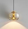 Bauhaus Glass Pendant Light: Post-Modern Nordic Style for Kitchen, Bar, Living Room, Bedroom, or Bedside Lighting