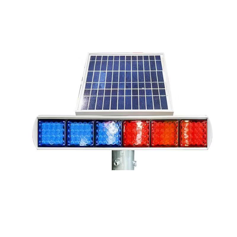 DAXTE Solar Powered Strobe Warning Light
