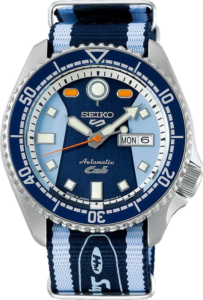 

SEIKO 5 SPORTS 55th Anniversary Honda Super Cub Collaboration Limited Model Mechanical Watch Made in Japan SRPK37 Overseas Model [Seiko] для чоловіків [товар]