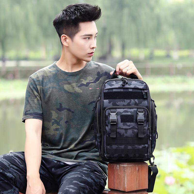 Cool Walker Large Capacity Outdoor Fishing Bag 20-35L