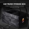 For Abarth Big Capacity Collapsible Car Storage Box Cargo Case Accessories UNO Astra Bravo Panda Linea Freemont Strada Doblo