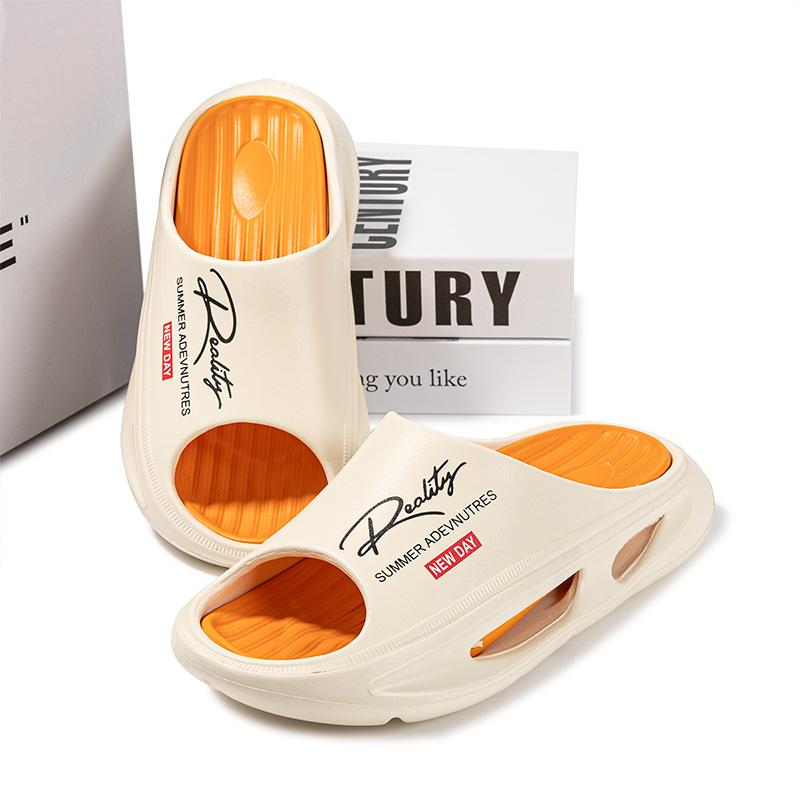 Men's Summer 2025 New Style EVA Slippers Home Use Casual Non-Slip Straight Design Sandals For Outer Wear man summer slippers