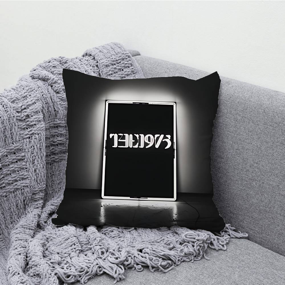 D-DreamS Band T-TheaterS Pillow Case Print Polyester Fiber 40X40 cm Home Sofa Throw Cushion Cover Decoration